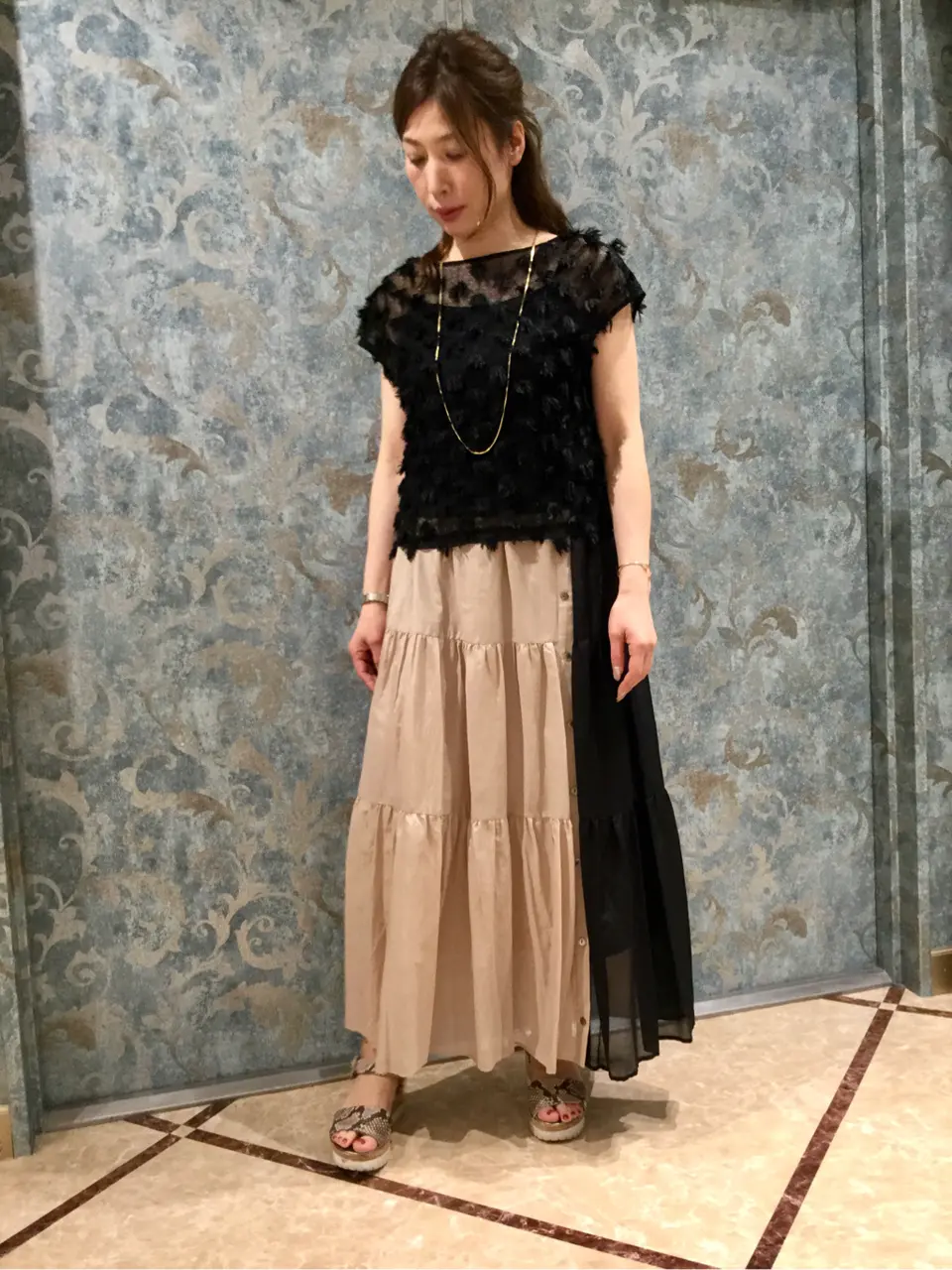 GRACE CONTINENTAL The Banquet 泉　智子 コーディネート画像