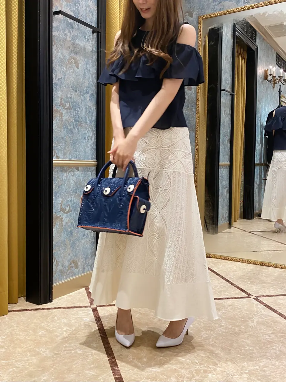 GRACE CONTINENTAL The Banquet Aya. コーディネート画像