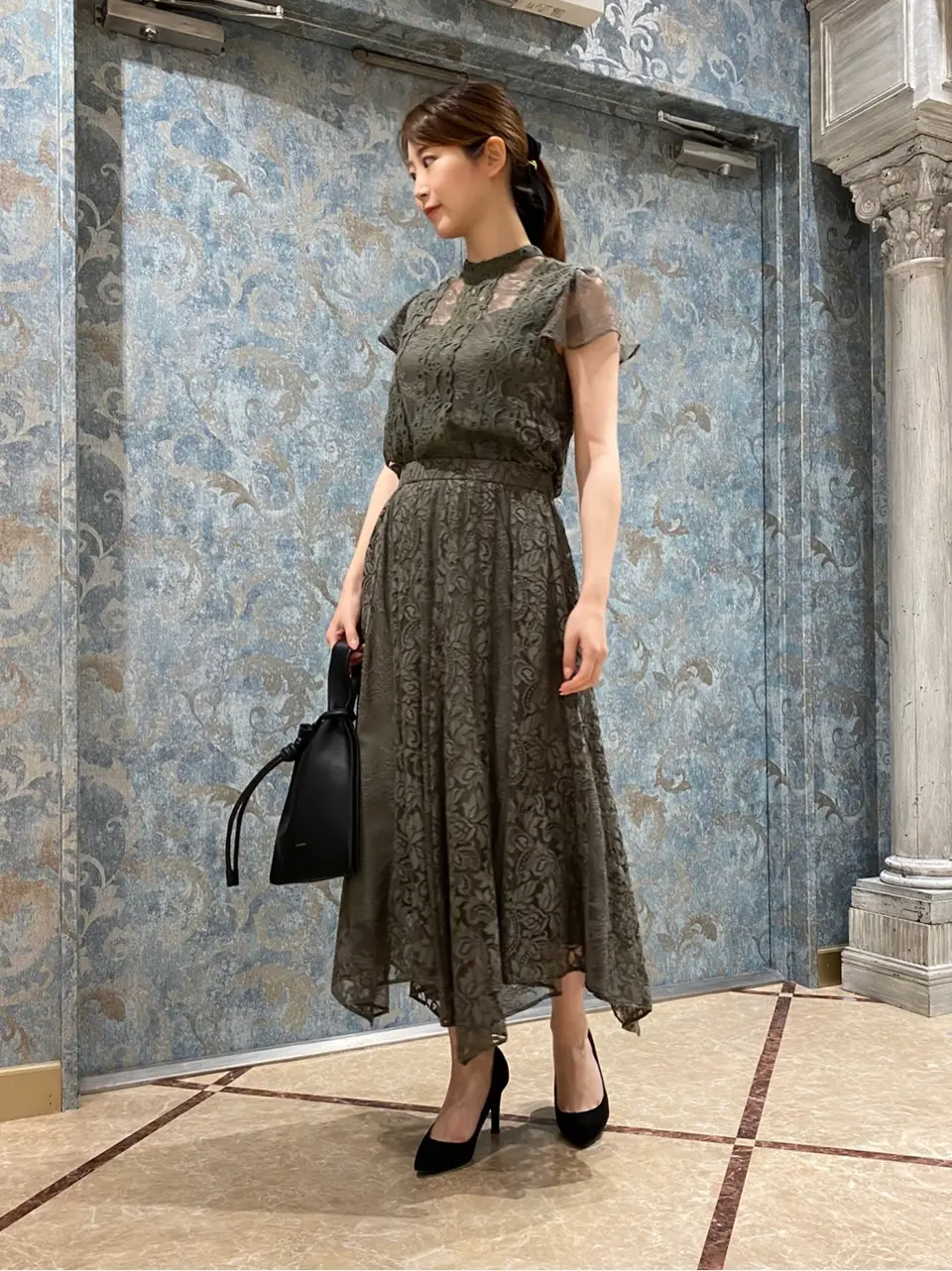 GRACE CONTINENTAL The Banquet Aya. コーディネート画像