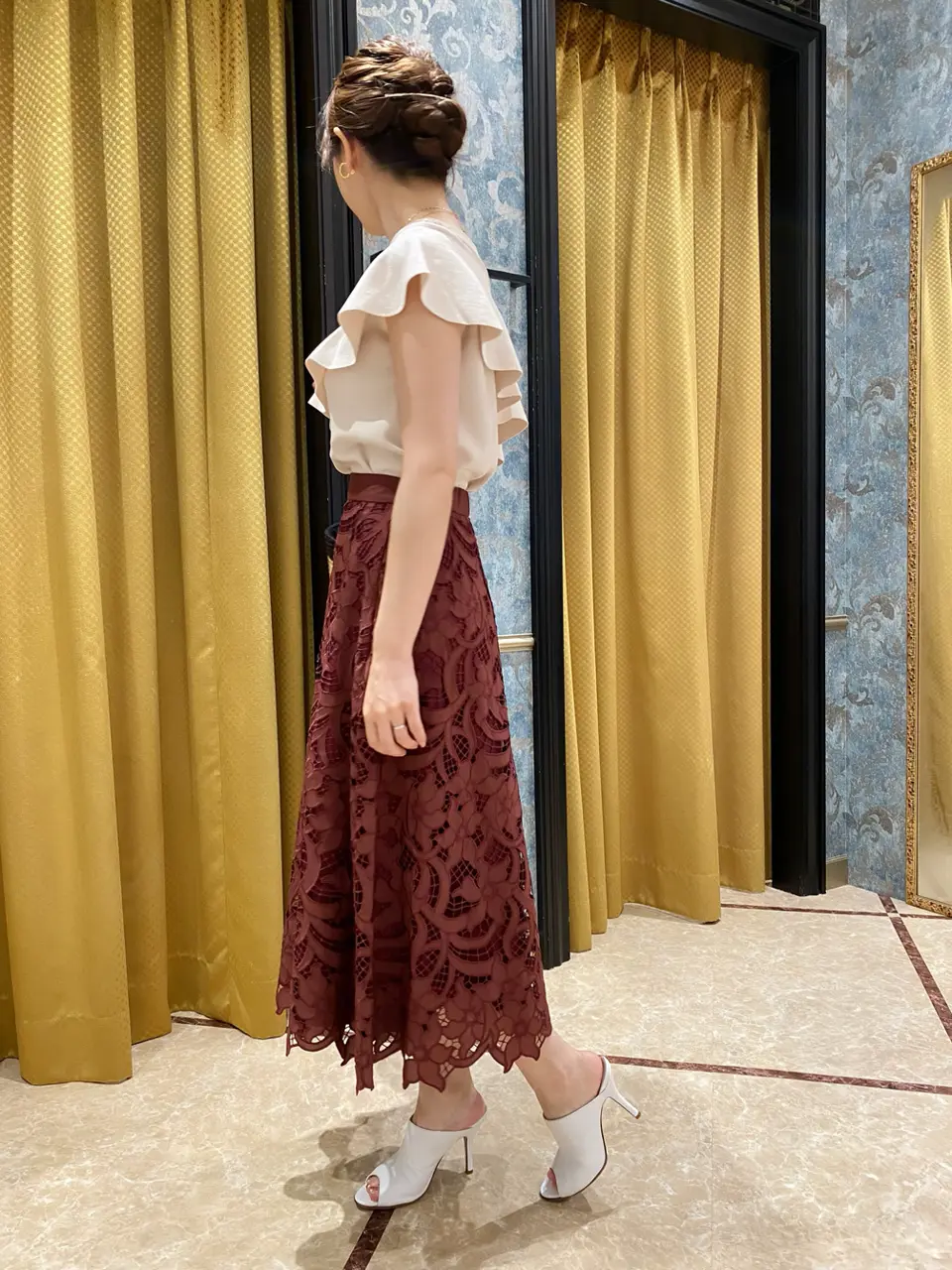 GRACE CONTINENTAL The Banquet Aya. コーディネート画像