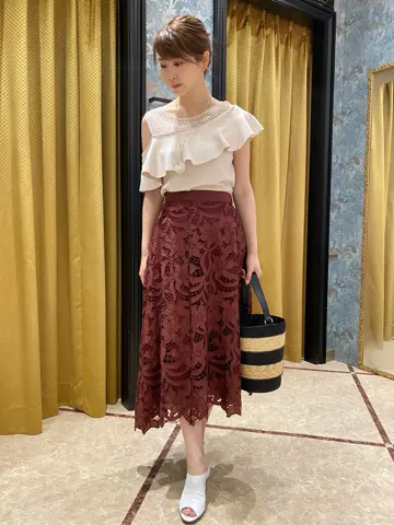 GRACE CONTINENTAL The Banquet Aya. コーディネート画像