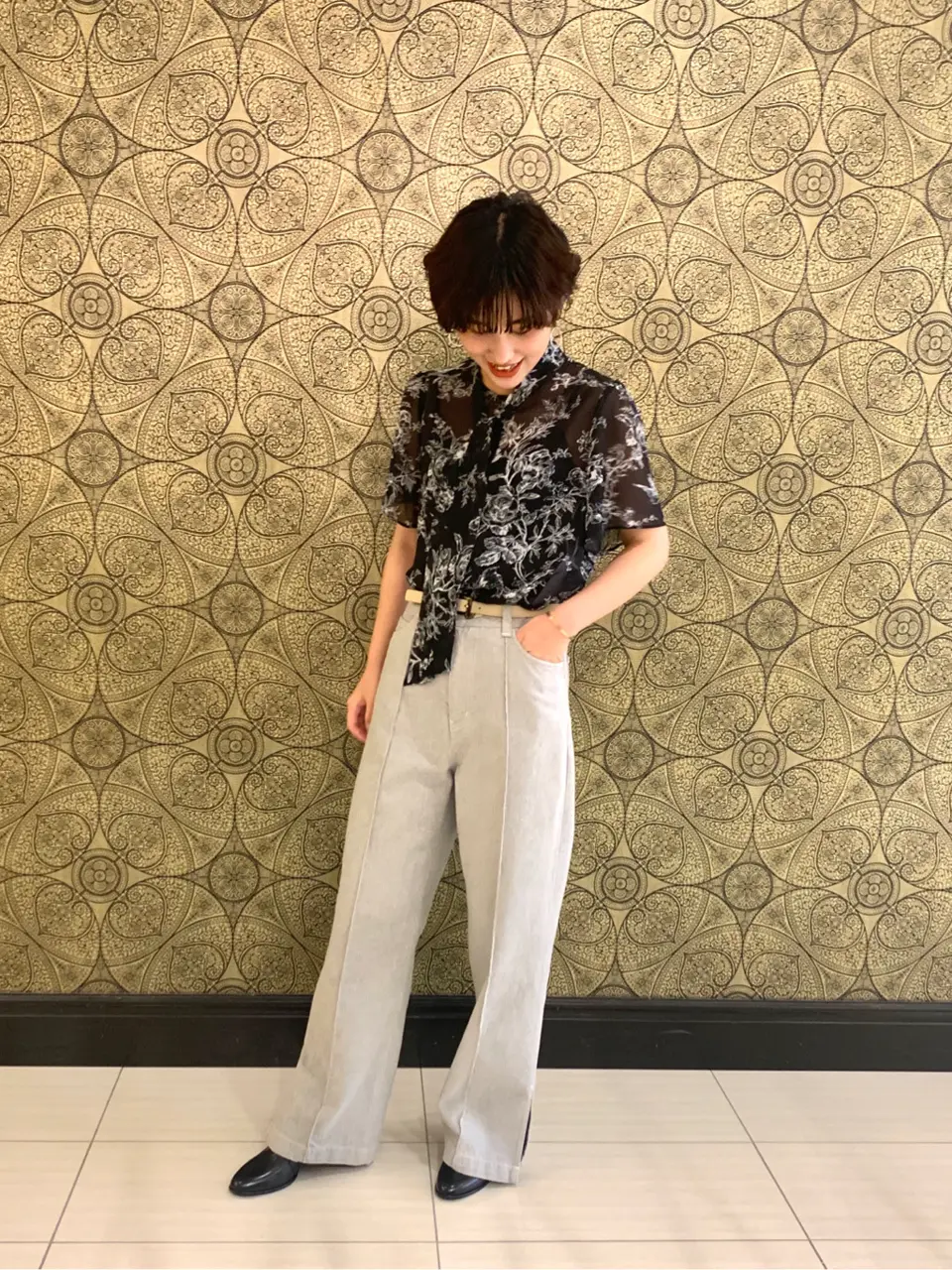 GRACE CONTINENTAL The Banquet 平岩　みなみ コーディネート画像