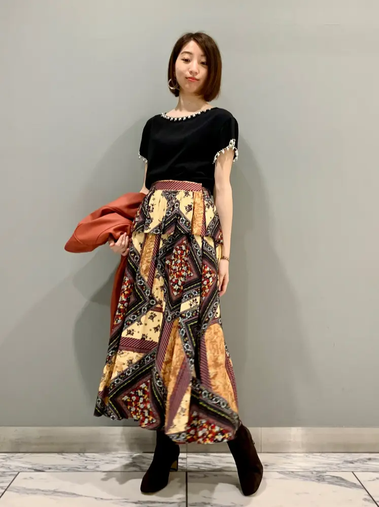 GRACE CONTINENTAL The Banquet eri コーディネート画像