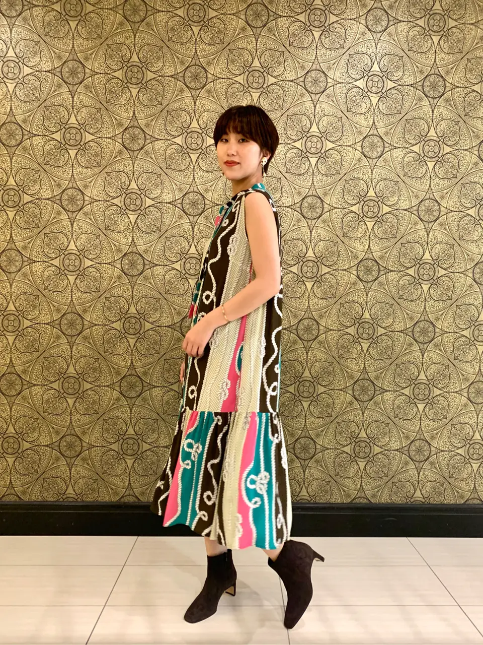 GRACE CONTINENTAL The Banquet 平岩　みなみ コーディネート画像