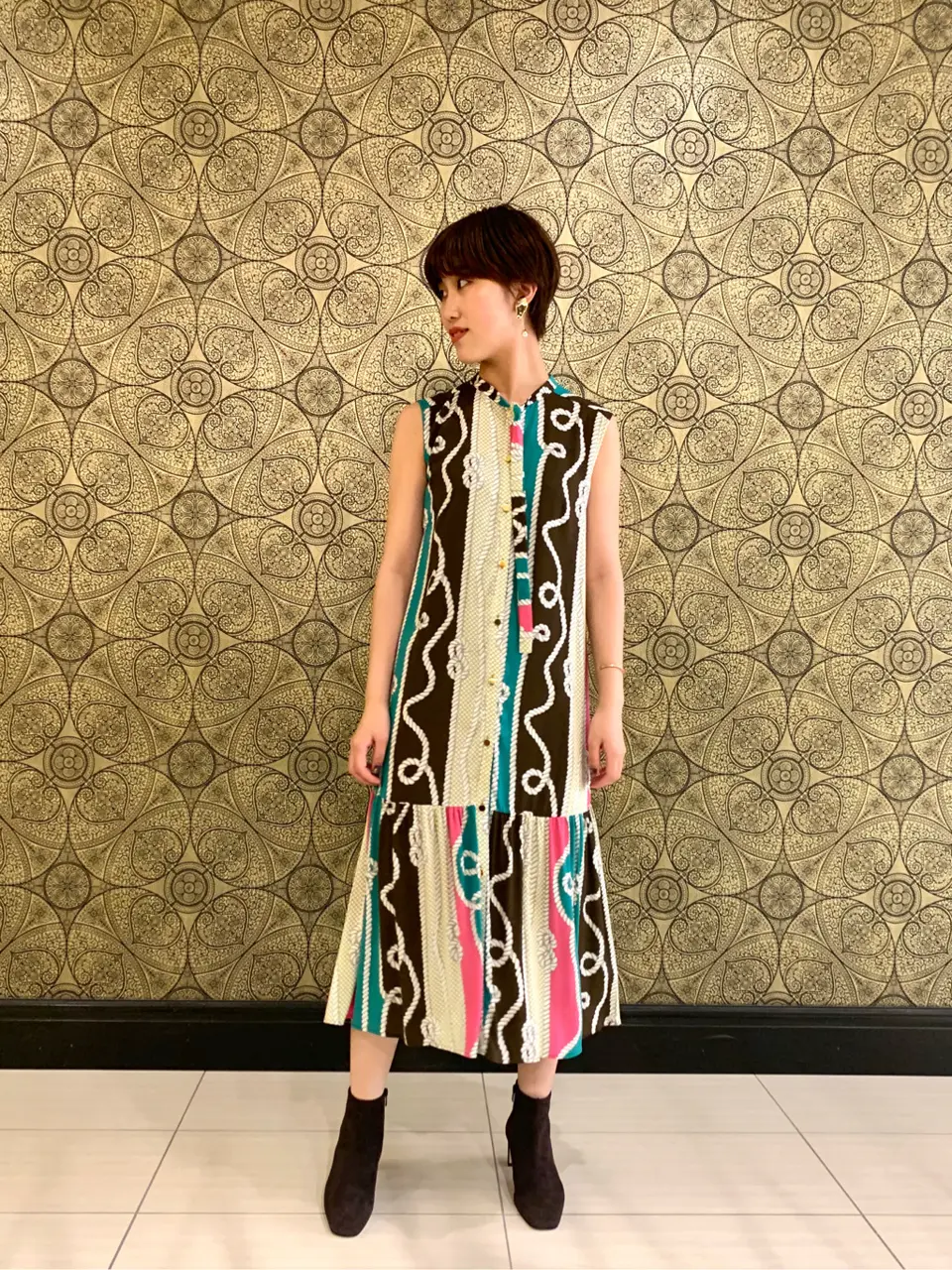 GRACE CONTINENTAL The Banquet 平岩　みなみ コーディネート画像