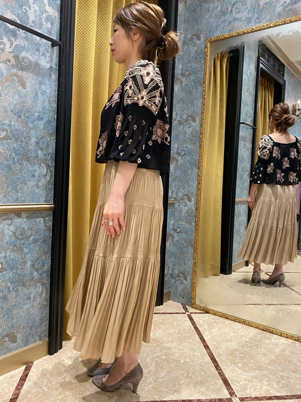 GRACE CONTINENTAL The Banquet 泉　智子 コーディネート画像