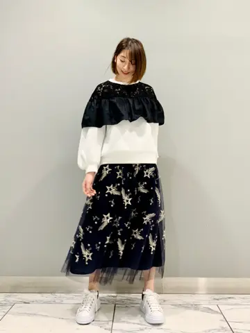 GRACE CONTINENTAL The Banquet eri コーディネート画像