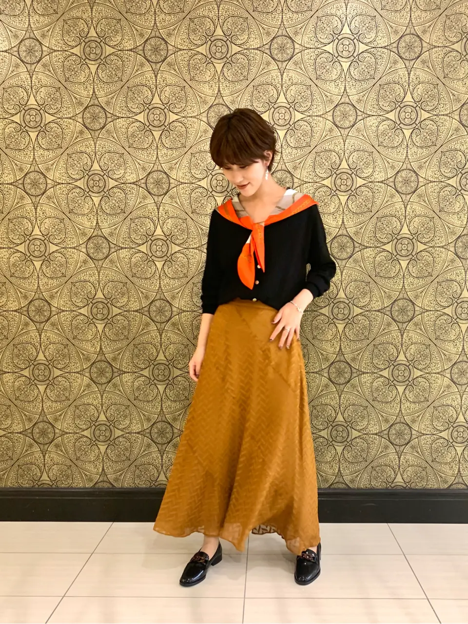 GRACE CONTINENTAL The Banquet 平岩　みなみ コーディネート画像