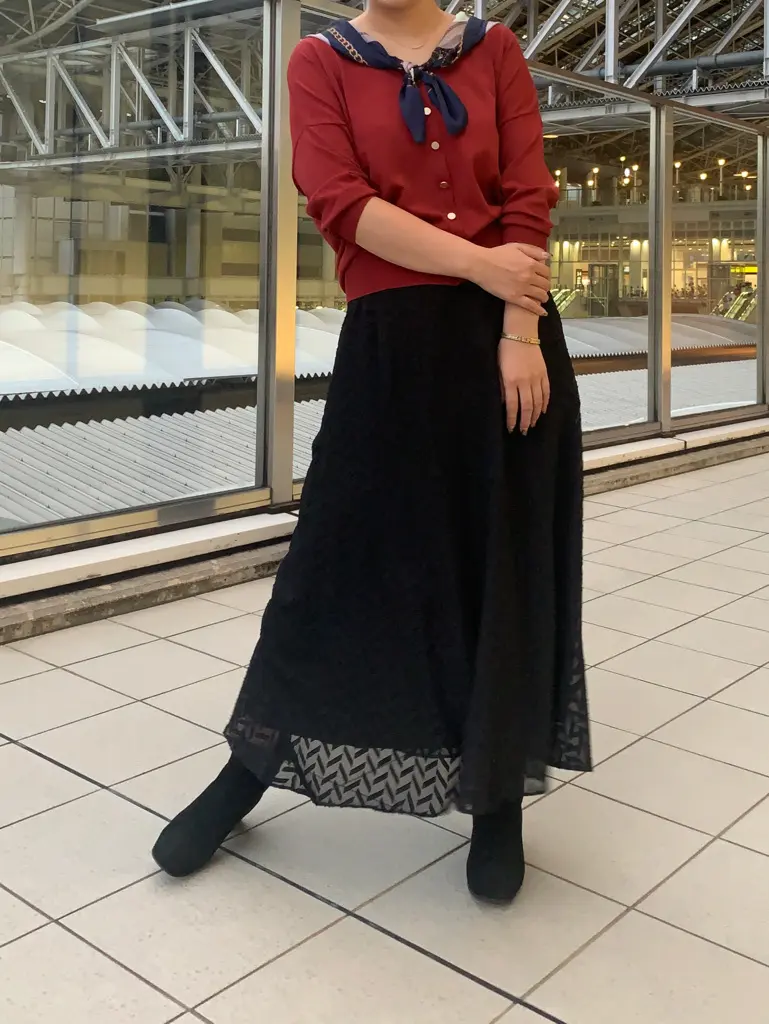 GRACE CONTINENTAL The Banquet 日笠　雅 コーディネート画像