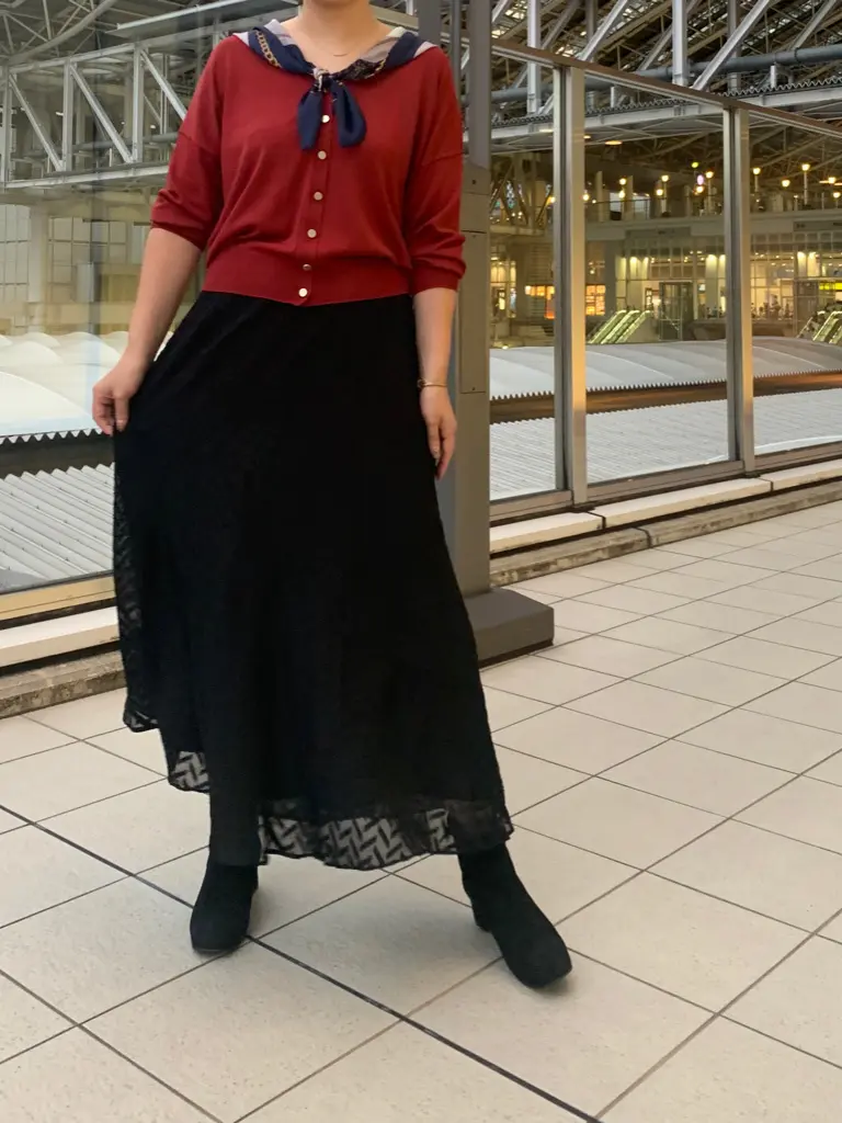 GRACE CONTINENTAL The Banquet 日笠　雅 コーディネート画像