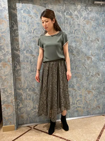 GRACE CONTINENTAL The Banquet 泉　智子 コーディネート画像