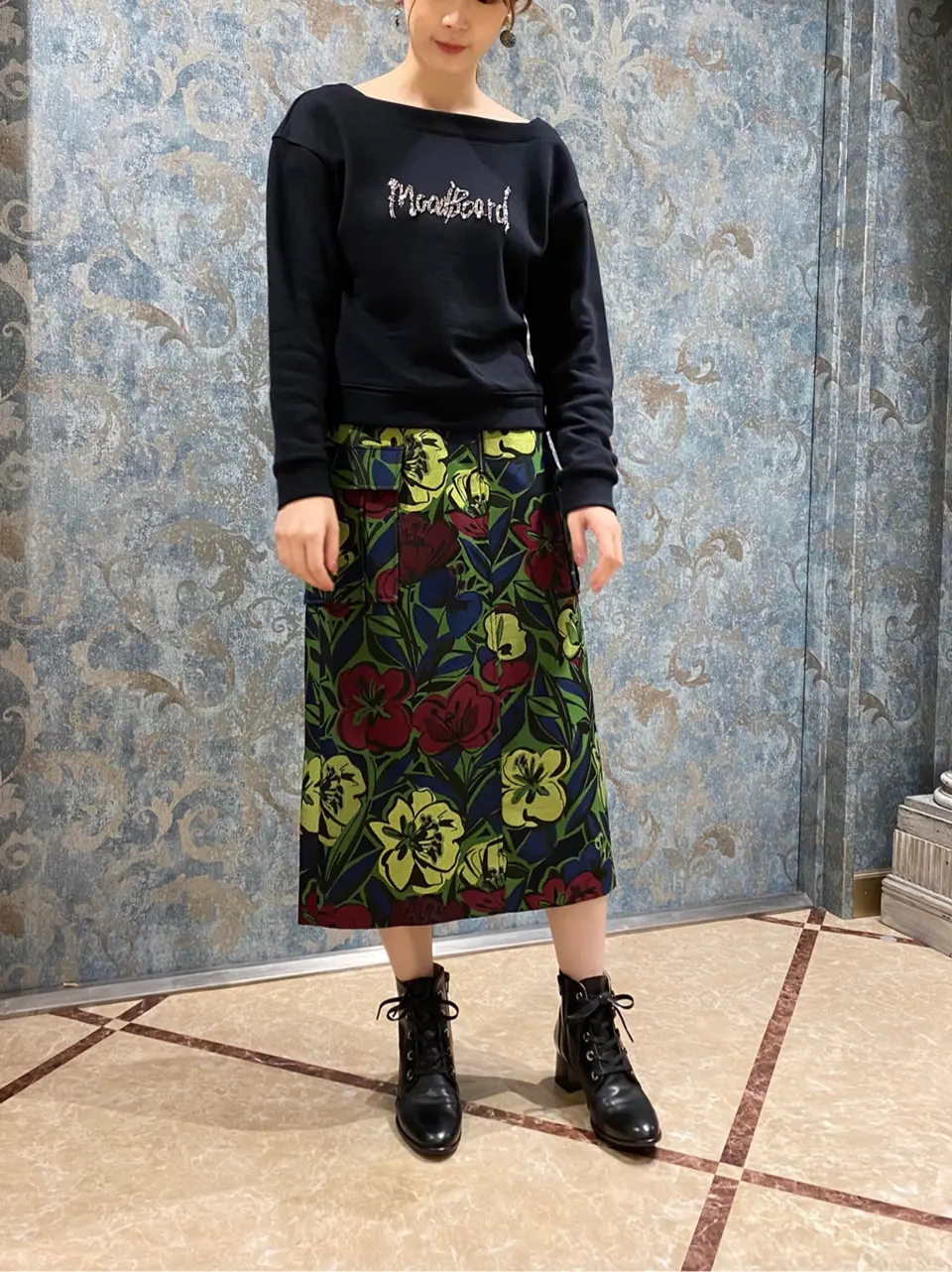 GRACE CONTINENTAL The Banquet Aya. コーディネート画像