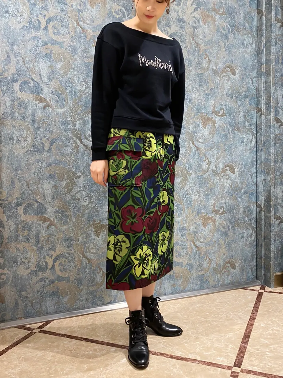 GRACE CONTINENTAL The Banquet Aya. コーディネート画像