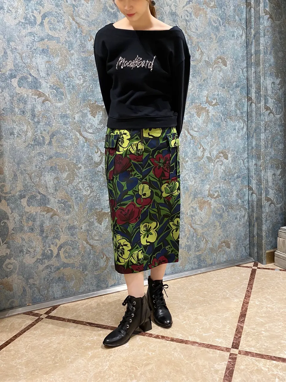 GRACE CONTINENTAL The Banquet Aya. コーディネート画像