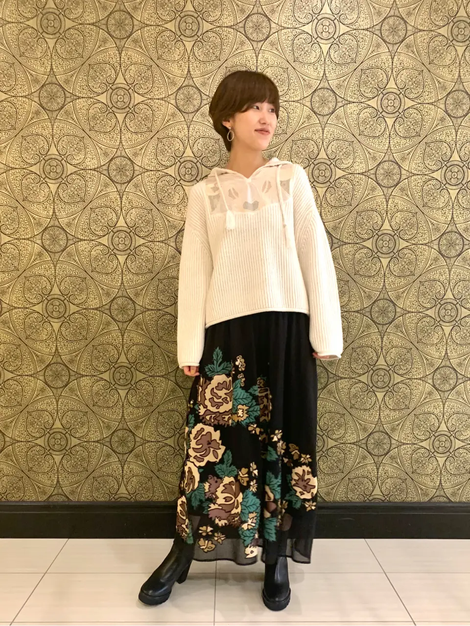 GRACE CONTINENTAL The Banquet 平岩　みなみ コーディネート画像