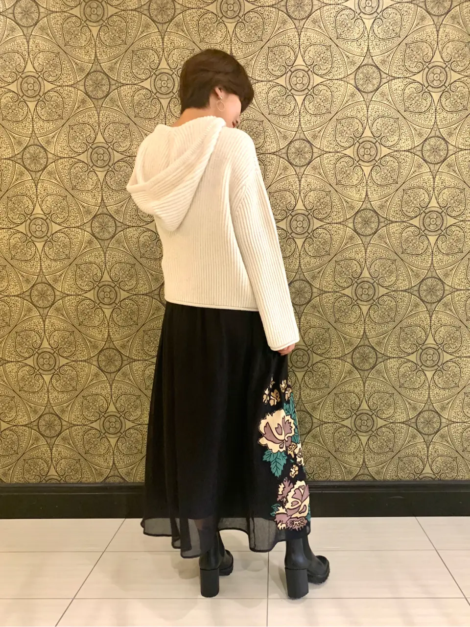 GRACE CONTINENTAL The Banquet 平岩　みなみ コーディネート画像