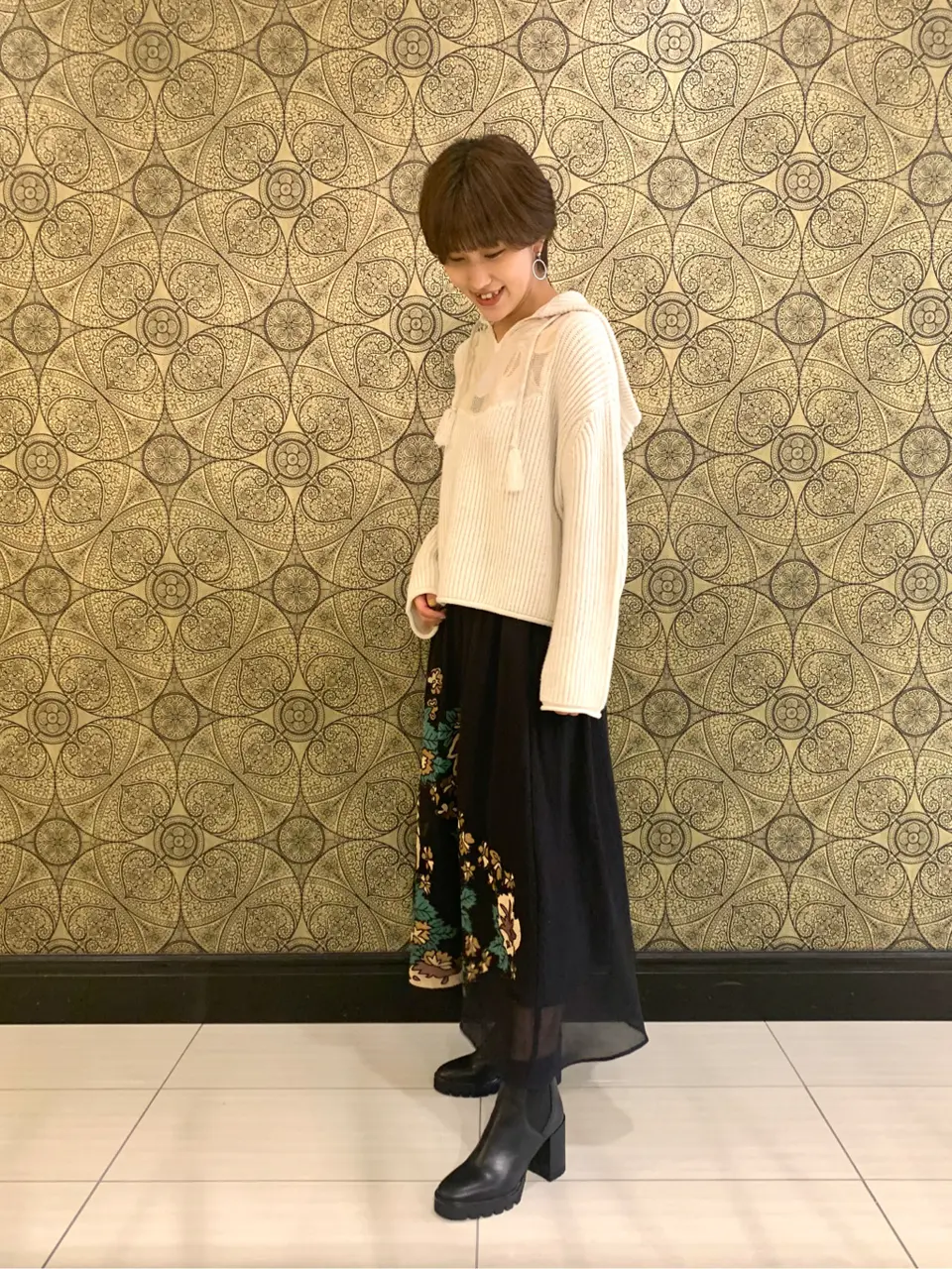 GRACE CONTINENTAL The Banquet 平岩　みなみ コーディネート画像