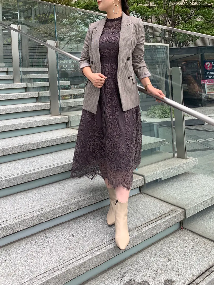 GRACE CONTINENTAL The Banquet 日笠　雅 コーディネート画像