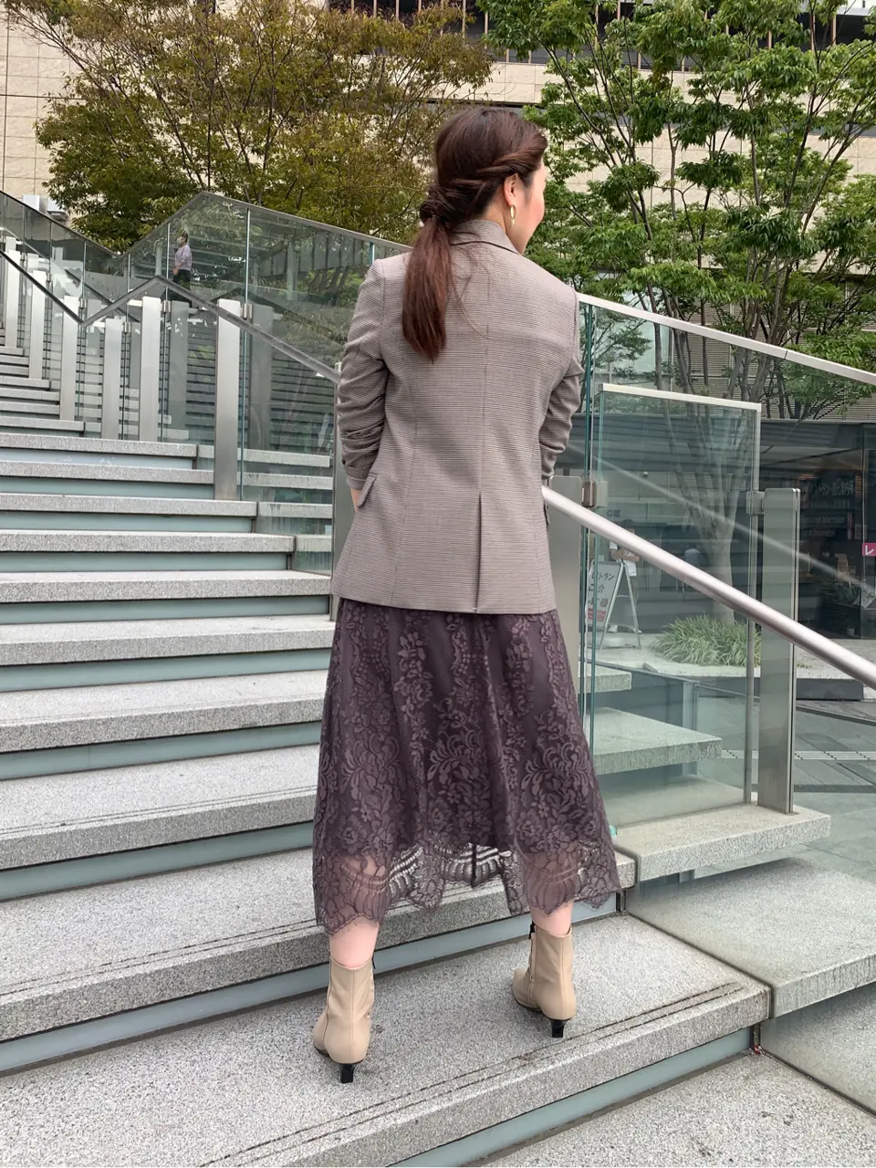 GRACE CONTINENTAL The Banquet 日笠　雅 コーディネート画像