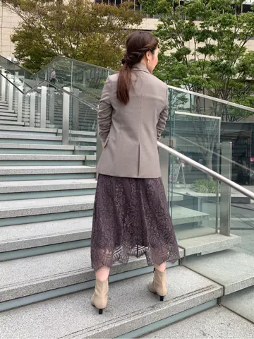 GRACE CONTINENTAL The Banquet 日笠　雅 コーディネート画像