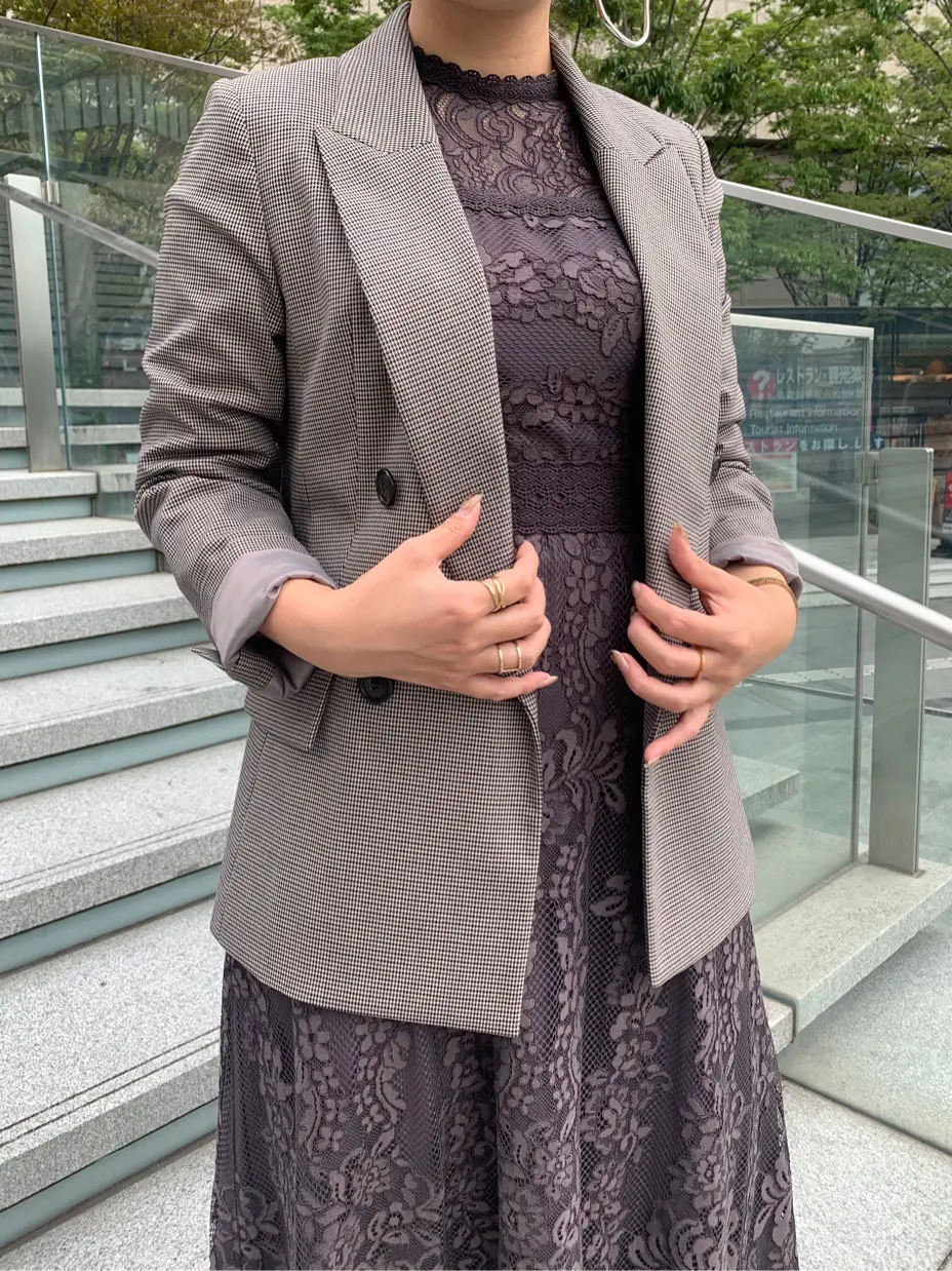 GRACE CONTINENTAL The Banquet 日笠　雅 コーディネート画像