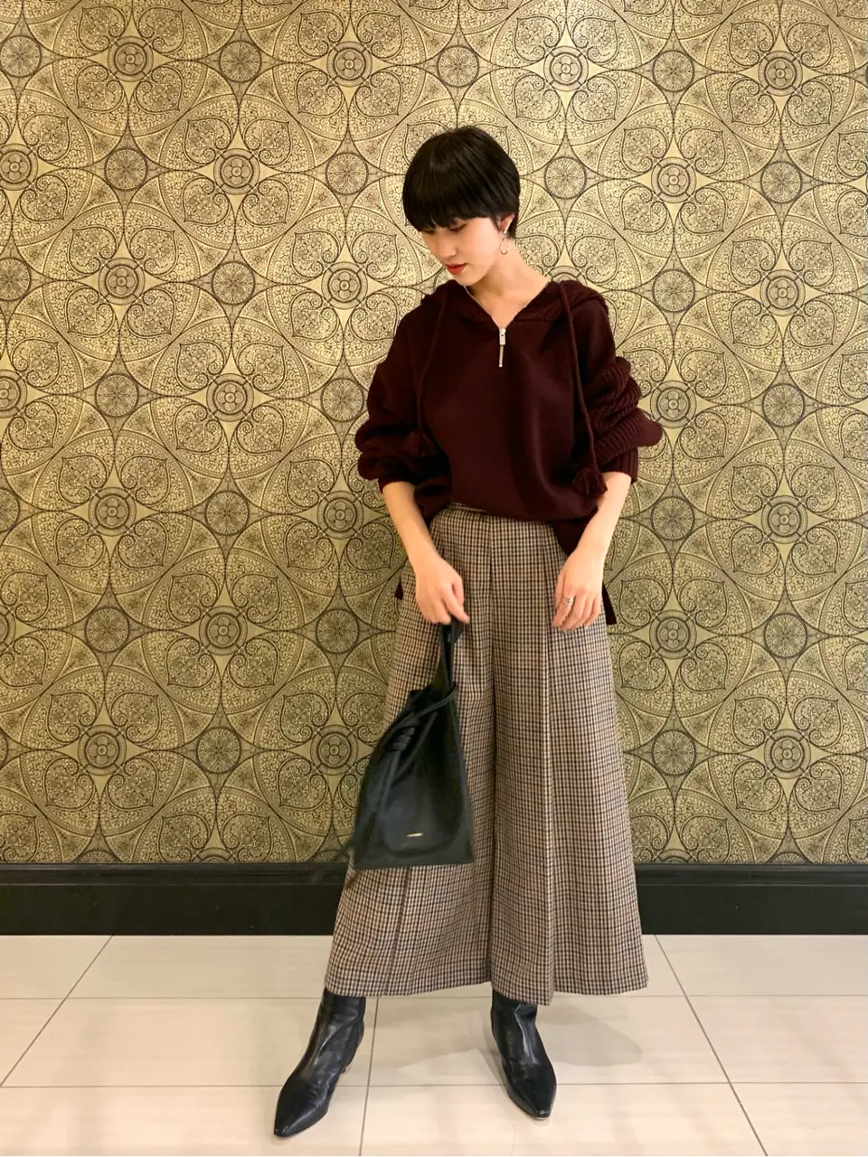 GRACE CONTINENTAL The Banquet 平岩　みなみ コーディネート画像