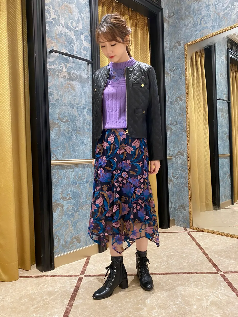 GRACE CONTINENTAL The Banquet Aya. コーディネート画像