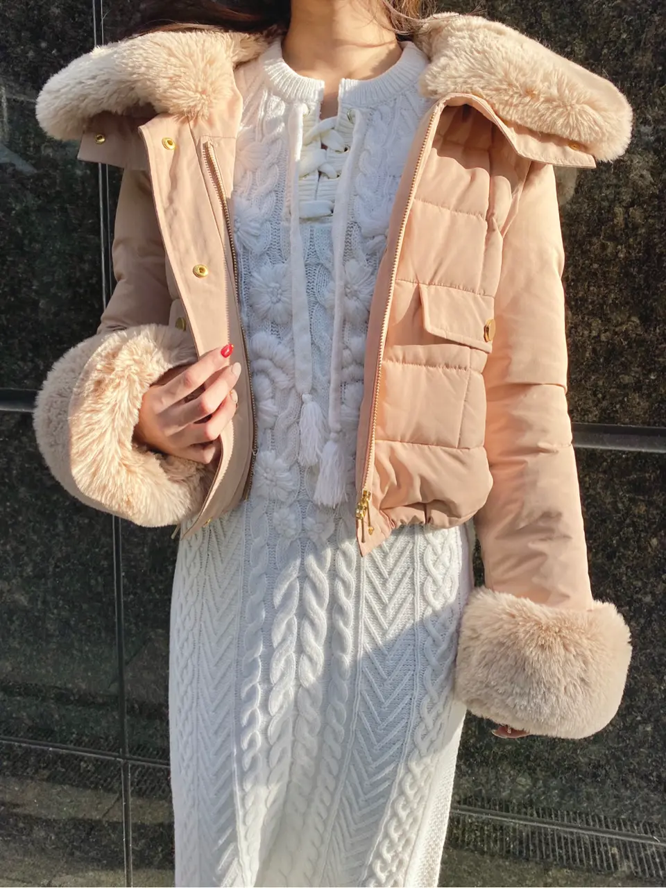 GRACE CONTINENTAL The Banquet MORITA AI コーディネート画像