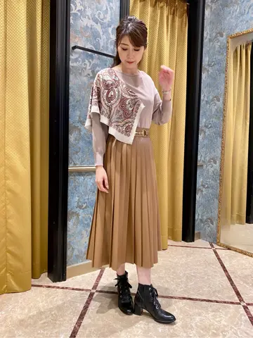 GRACE CONTINENTAL The Banquet Aya. コーディネート画像