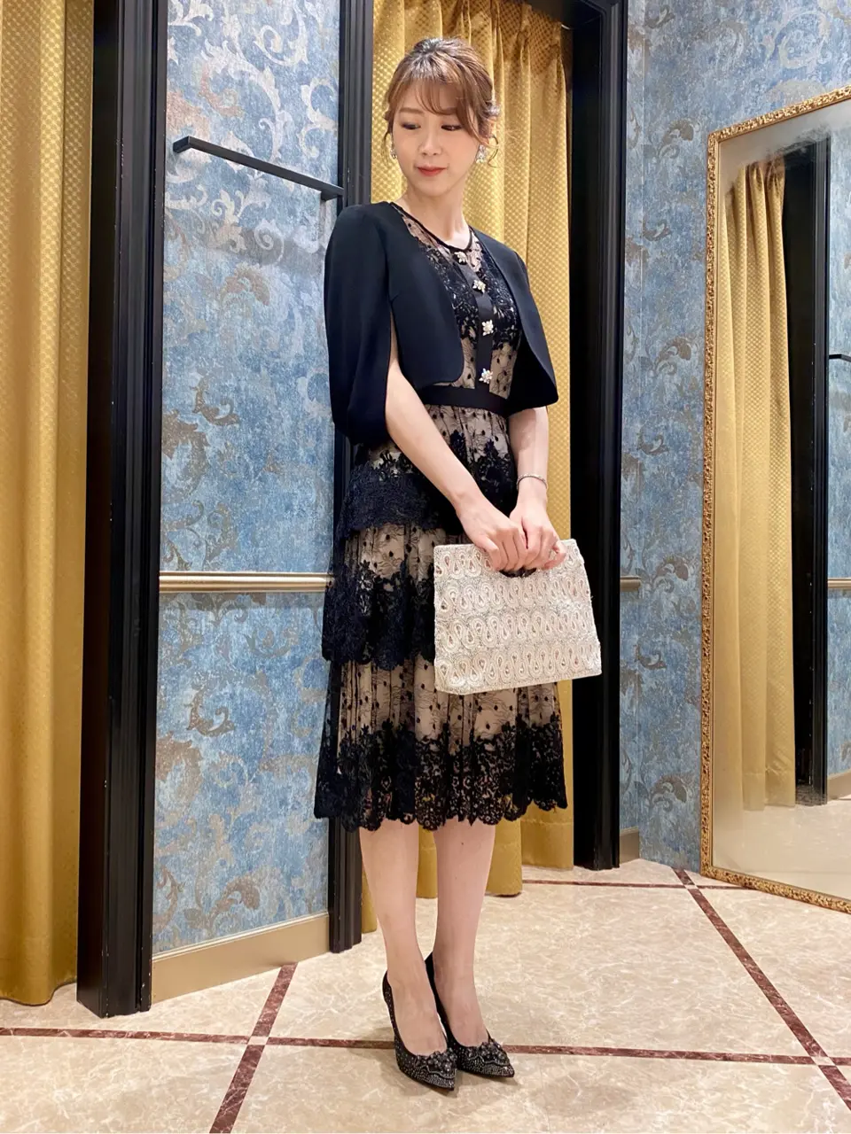 GRACE CONTINENTAL The Banquet Aya. コーディネート画像