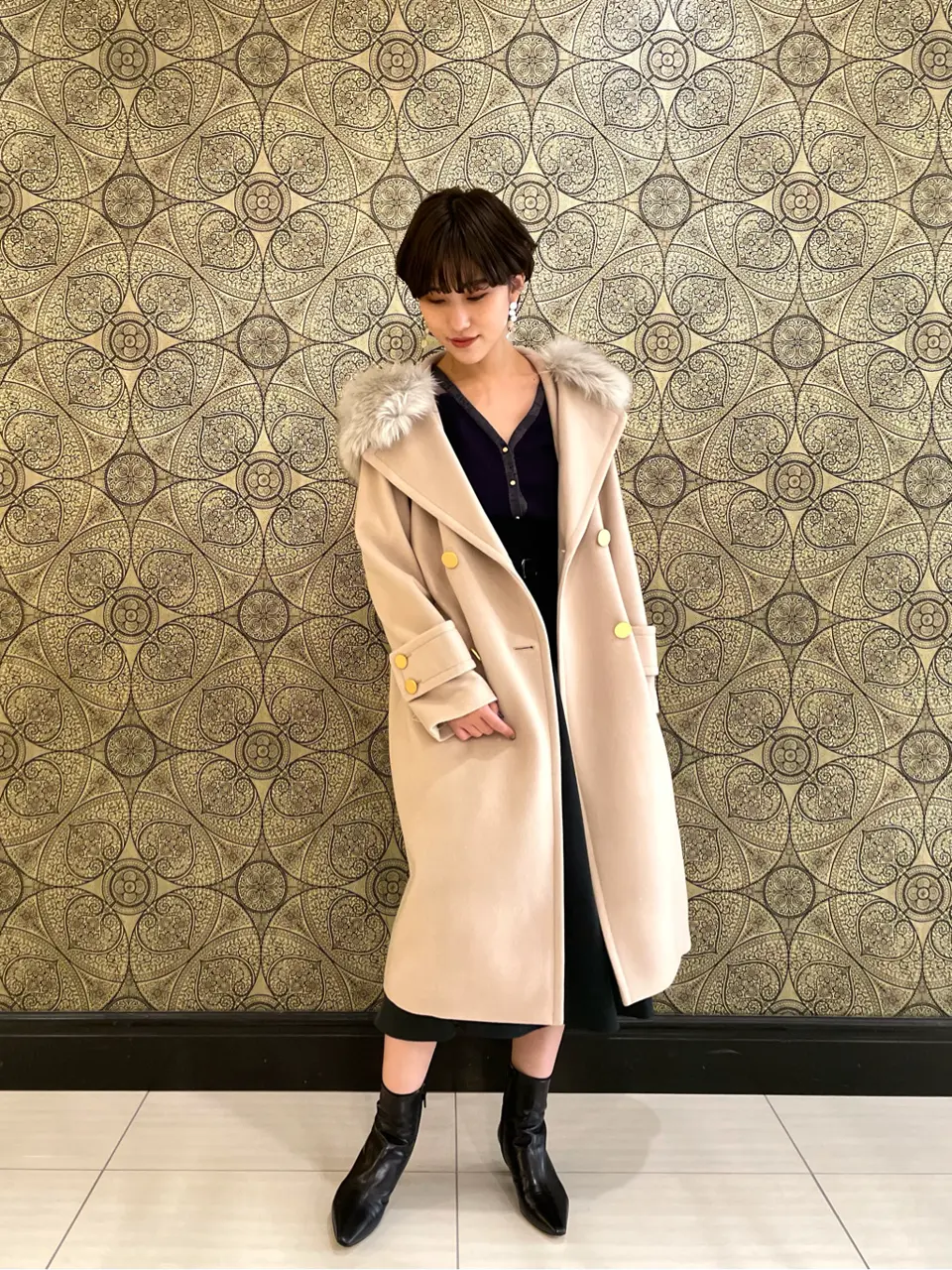  平岩　みなみ コーディネート画像