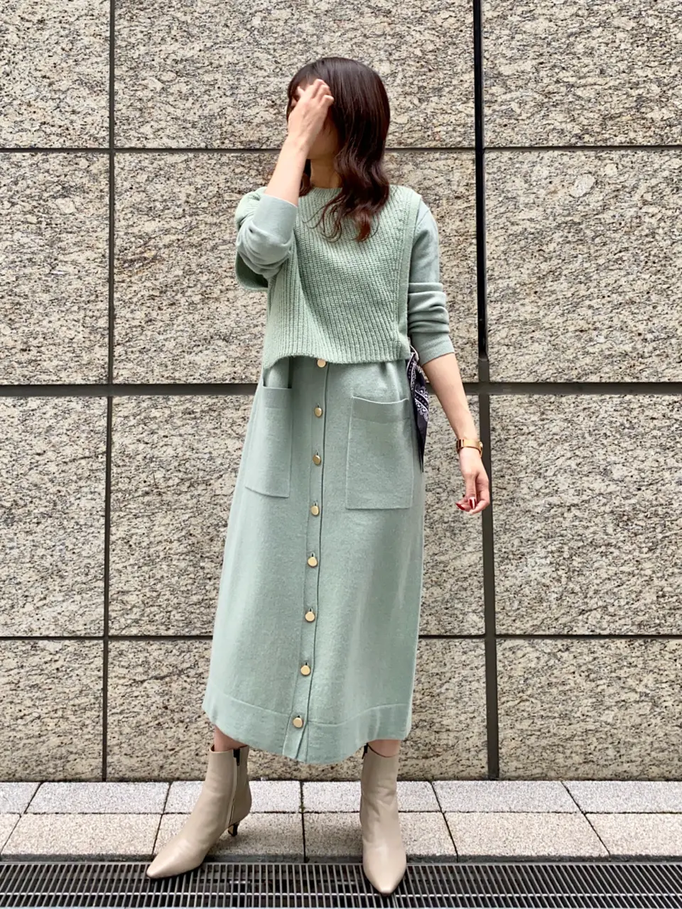 GRACE CONTINENTAL The Banquet MORITA AI コーディネート画像