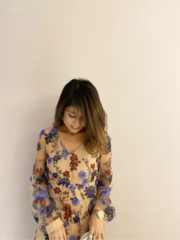 ORIGINATED IN GRACE CONTINENTAL yukimi yonee コーディネート画像