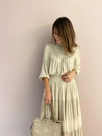 ORIGINATED IN GRACE CONTINENTAL yukimi yonee コーディネート画像