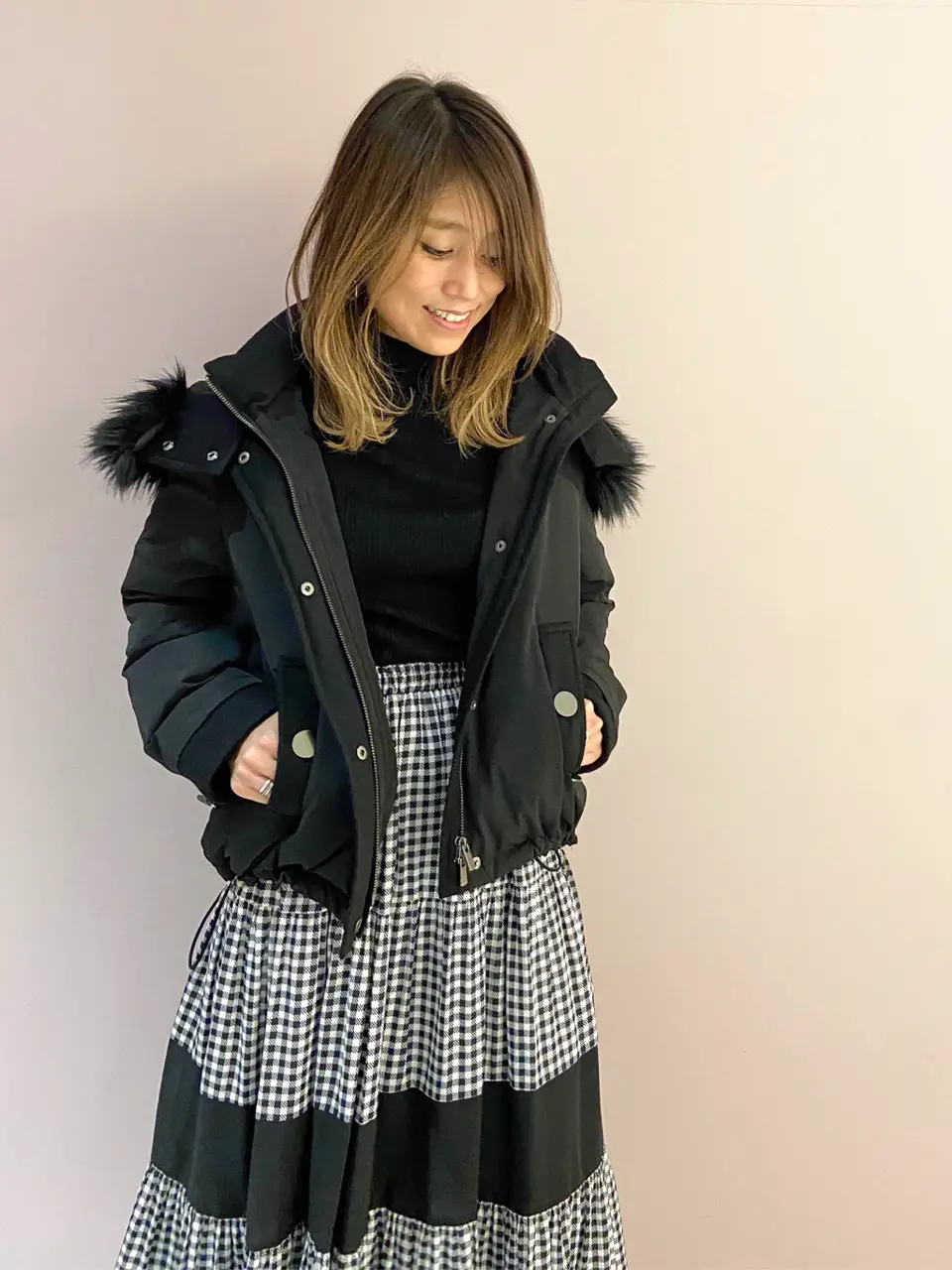 ORIGINATED IN GRACE CONTINENTAL yukimi yonee コーディネート画像