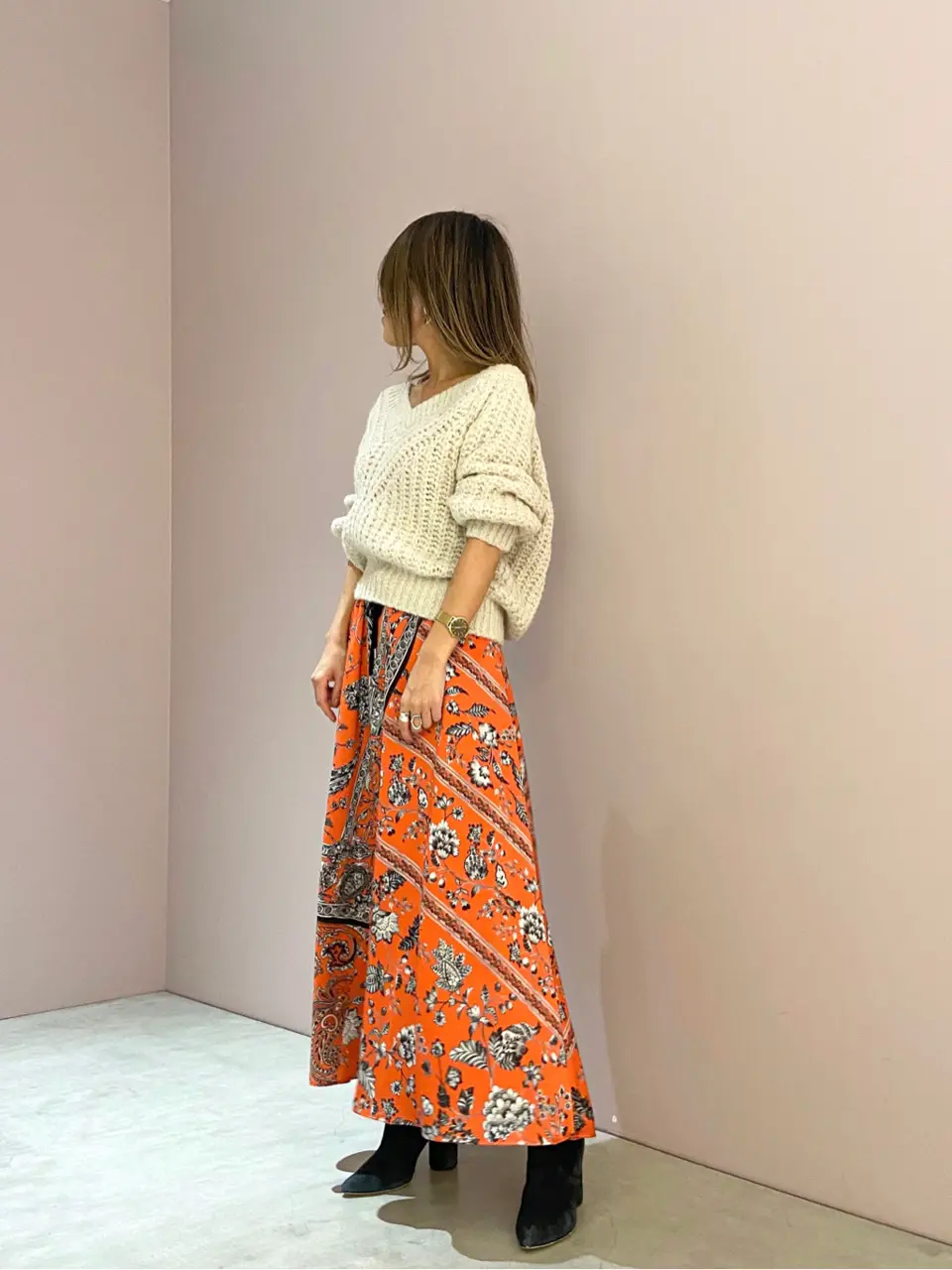 ORIGINATED IN GRACE CONTINENTAL yukimi yonee コーディネート画像