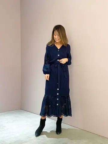 ORIGINATED IN GRACE CONTINENTAL yukimi yonee コーディネート画像