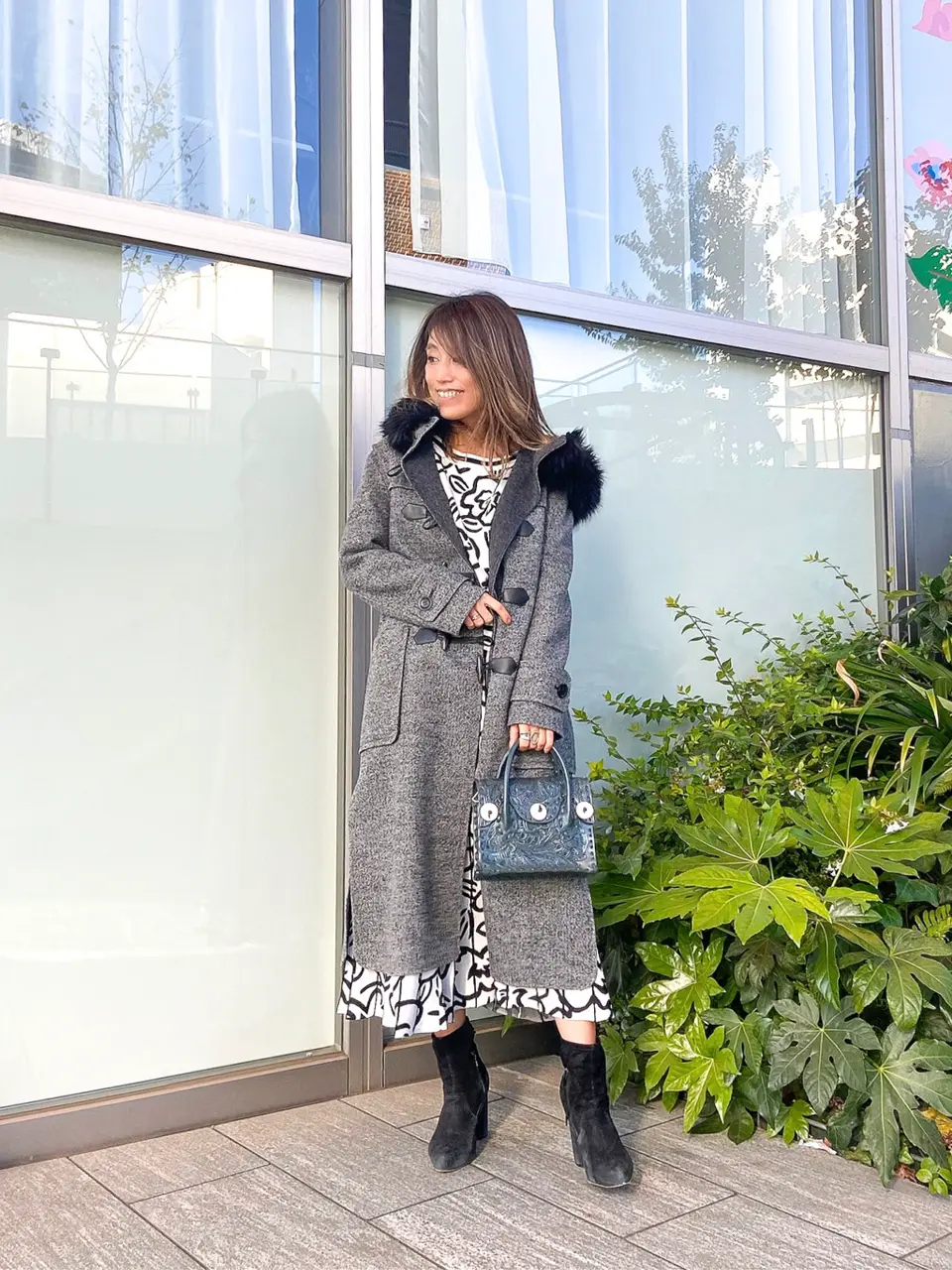 ORIGINATED IN GRACE CONTINENTAL yukimi yonee コーディネート画像