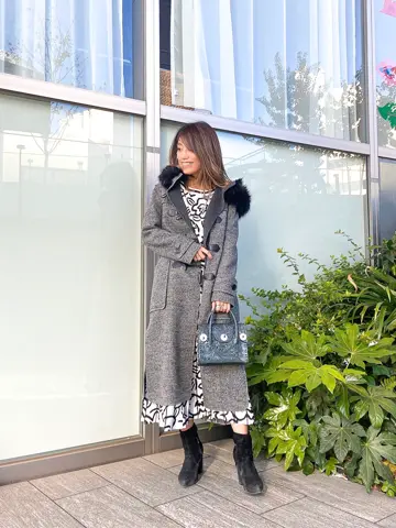 ORIGINATED IN GRACE CONTINENTAL yukimi yonee コーディネート画像