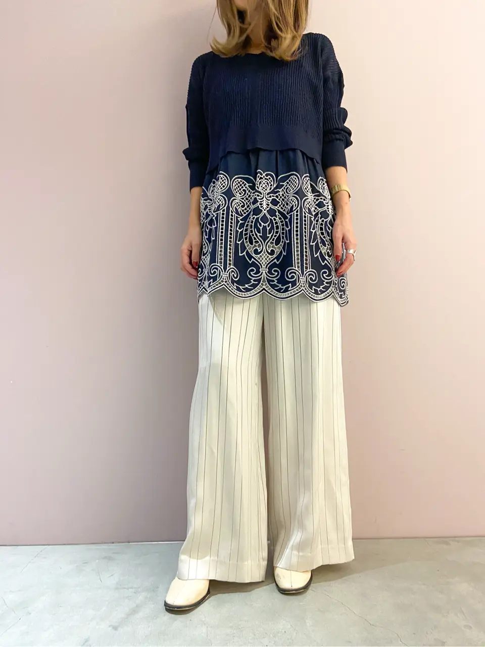 ORIGINATED IN GRACE CONTINENTAL yukimi yonee コーディネート画像