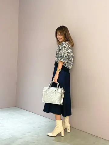 ORIGINATED IN GRACE CONTINENTAL yukimi yonee コーディネート画像