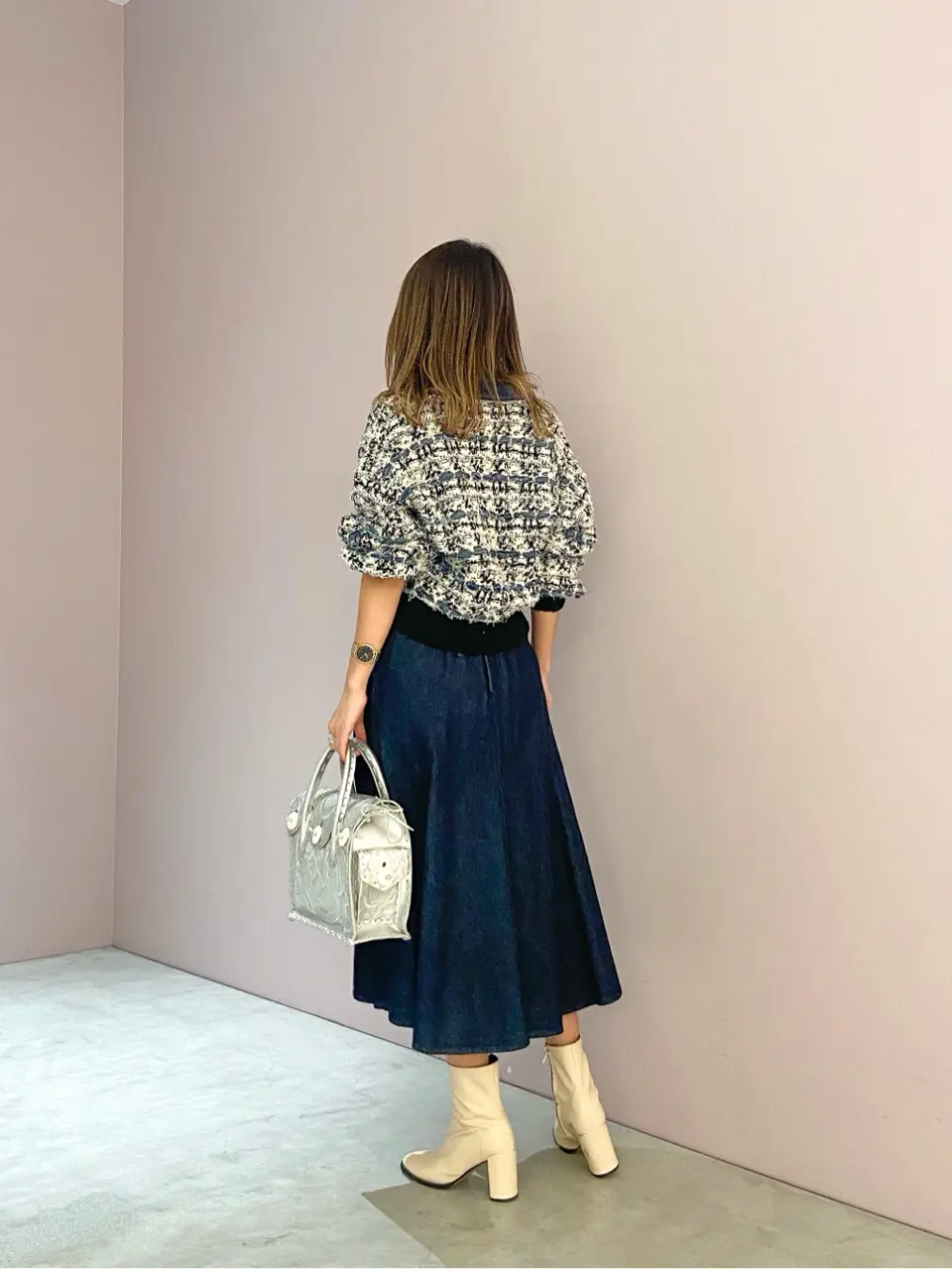 ORIGINATED IN GRACE CONTINENTAL yukimi yonee コーディネート画像