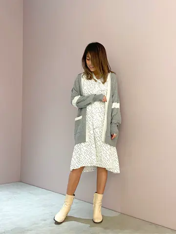 ORIGINATED IN GRACE CONTINENTAL yukimi yonee コーディネート画像