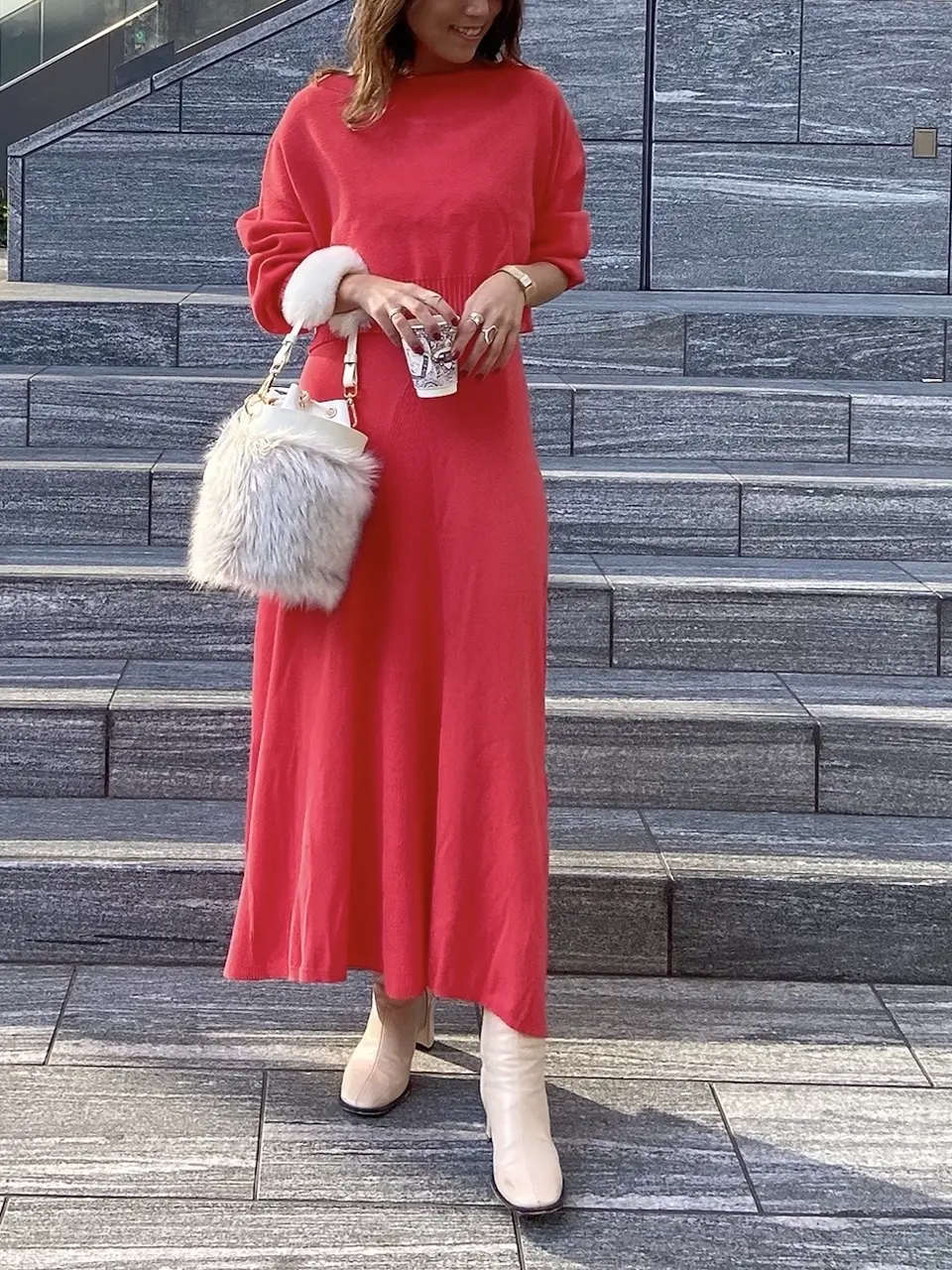 ORIGINATED IN GRACE CONTINENTAL yukimi yonee コーディネート画像