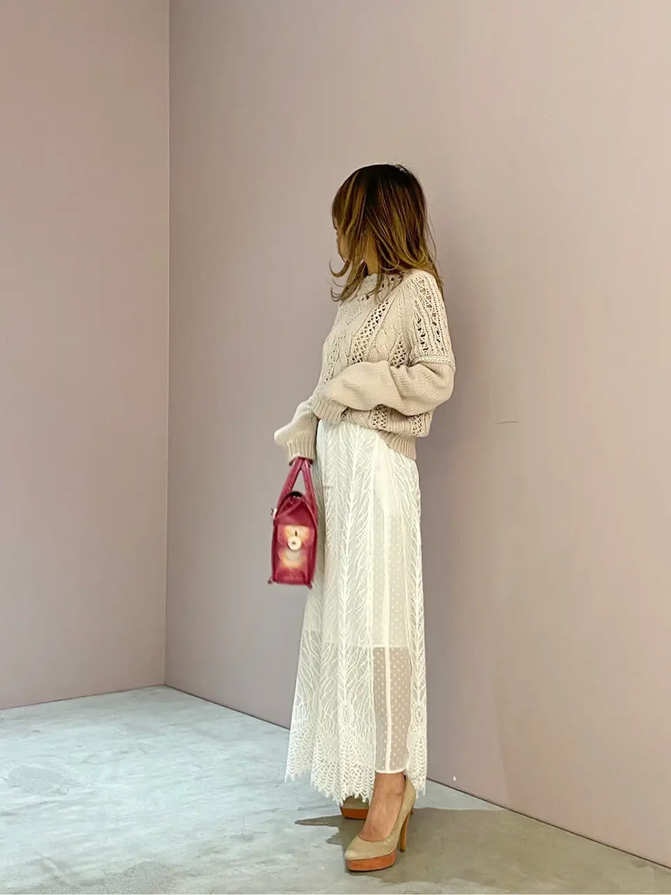 ORIGINATED IN GRACE CONTINENTAL yukimi yonee コーディネート画像