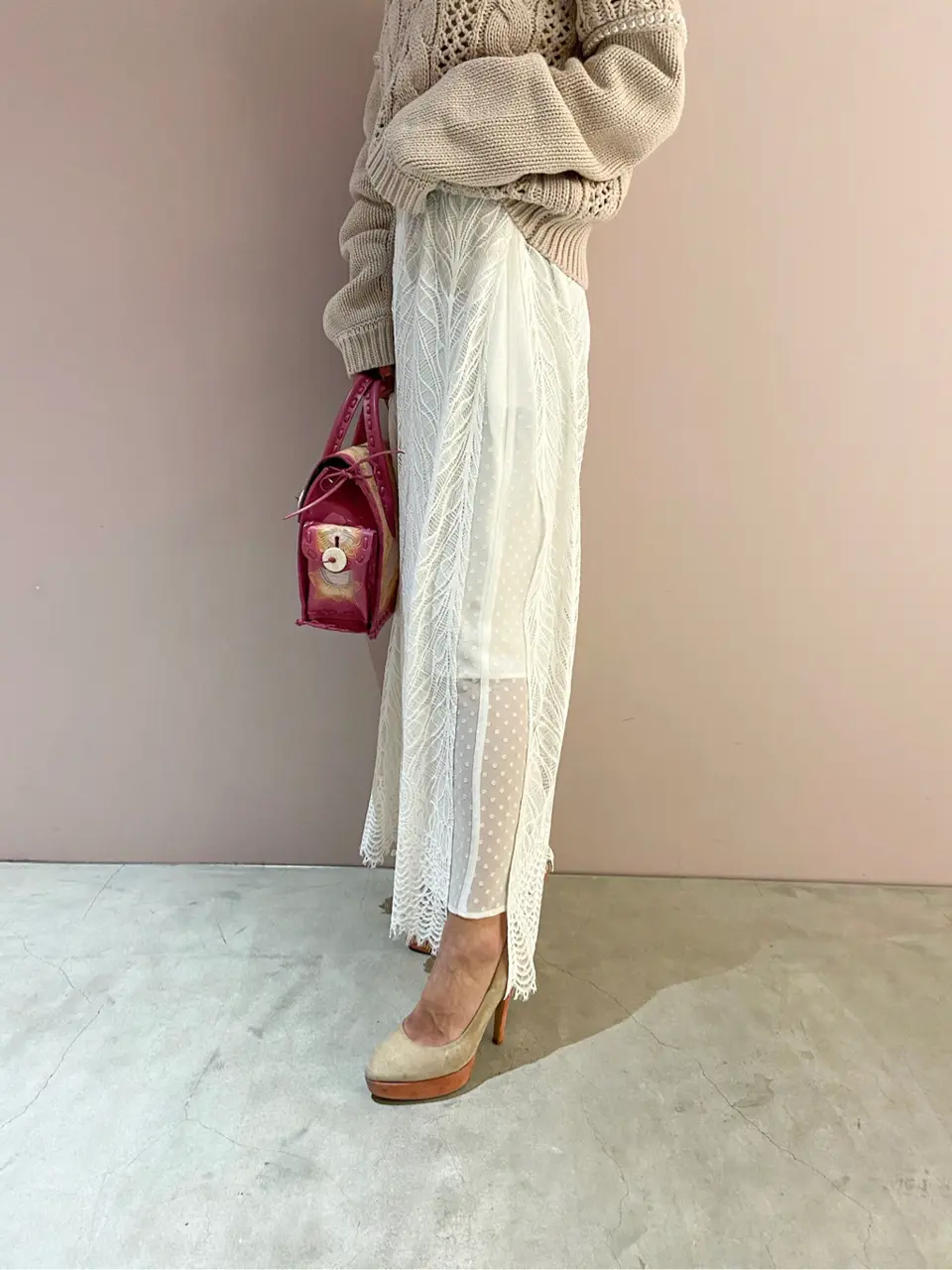 ORIGINATED IN GRACE CONTINENTAL yukimi yonee コーディネート画像