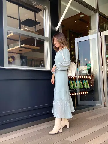 ORIGINATED IN GRACE CONTINENTAL yukimi yonee コーディネート画像