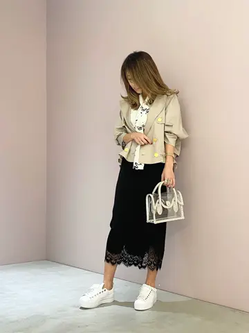 ORIGINATED IN GRACE CONTINENTAL yukimi yonee コーディネート画像