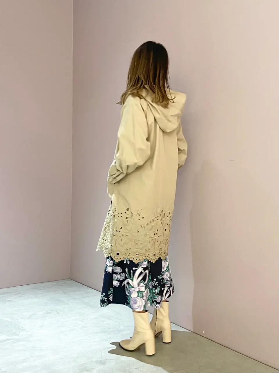 ORIGINATED IN GRACE CONTINENTAL yukimi yonee コーディネート画像