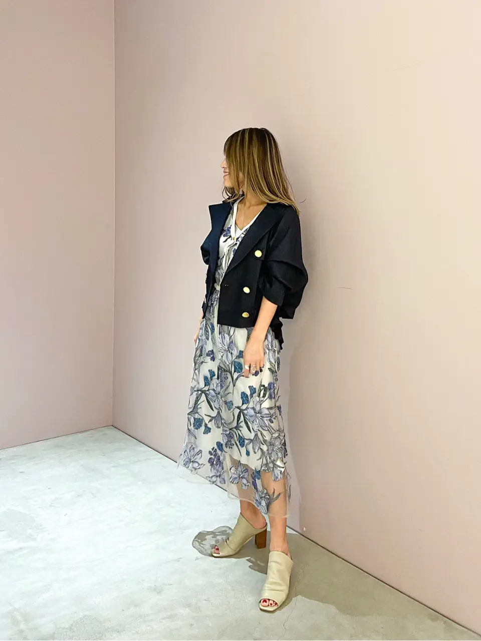 ORIGINATED IN GRACE CONTINENTAL yukimi yonee コーディネート画像